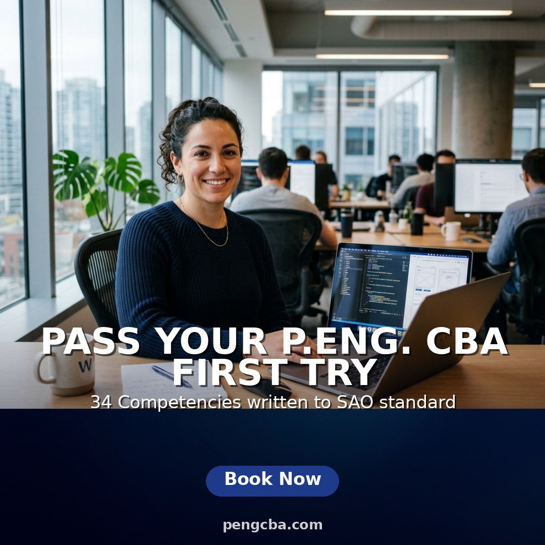 Get Your P.Eng. CBA Approved First Time